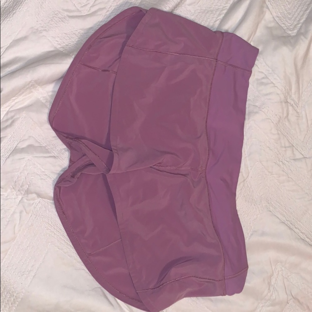 lululemon size 8 speed up shorts